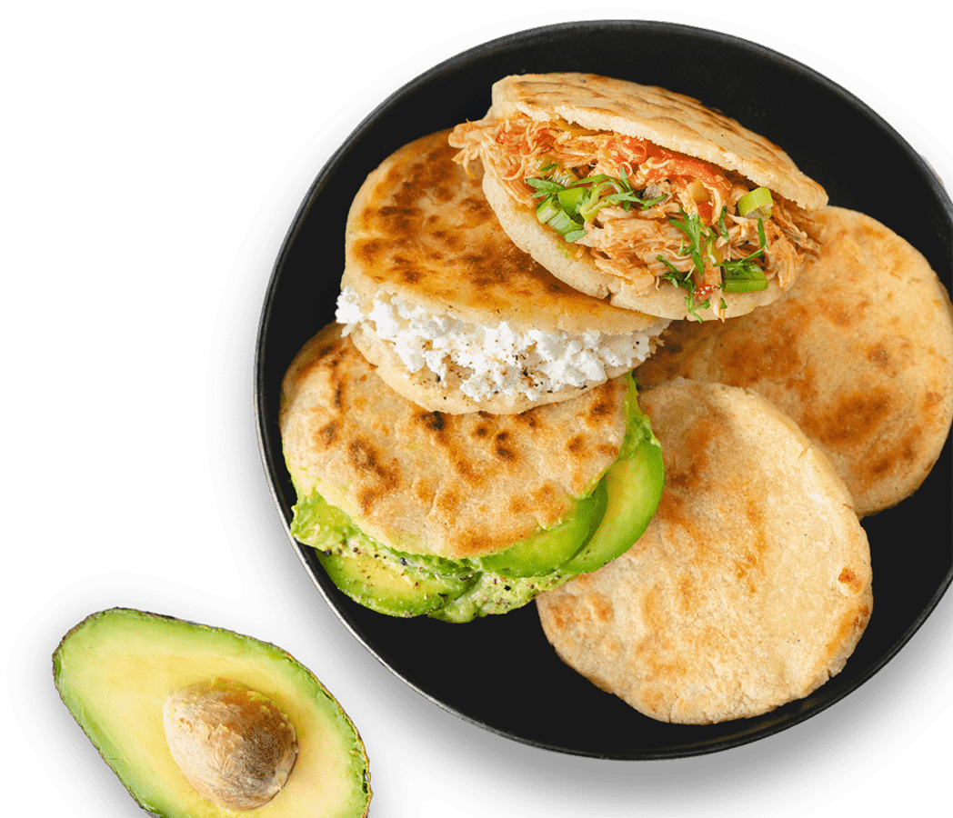 Four Brothers arepas to share